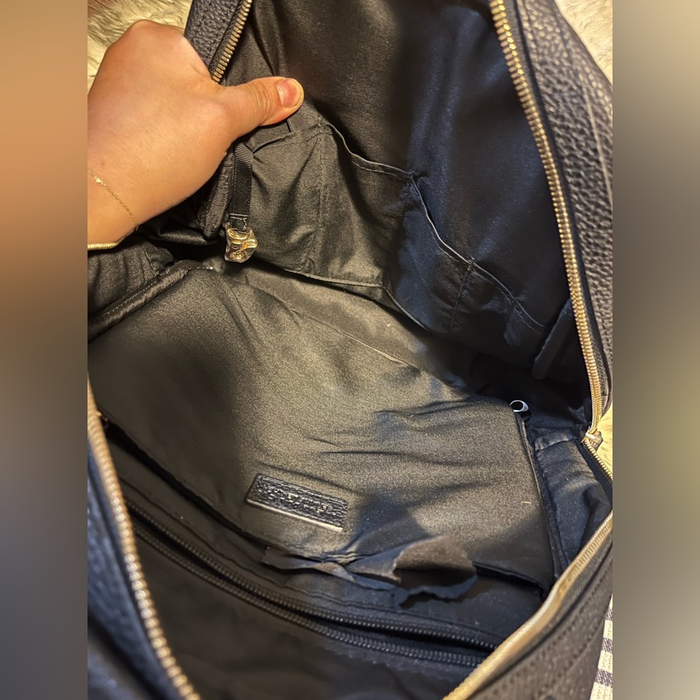 NWOT RENWICK GENUINE LEATHER BACKPACK - Picture 4 of 5